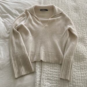 Jenni Kayne Sweater Small Ivory